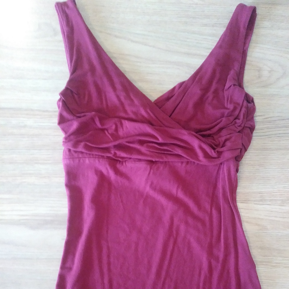 The Limited Red Stretchy Layered Tank Size XS